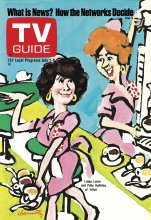 TV Guide cover - Polly Holliday, Linda Lavin - July 2, 1977