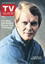 TV Guide cover - David Soul - August 13, 1977