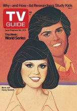 TV Guide cover - Donny Osmond, Marie Osmond - October 8, 1977
