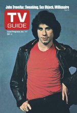 TV Guide cover - John Travolta - January 1, 1977