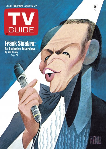TV Guide cover - Frank Sinatra - April 16, 1977