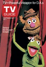 TV Guide cover - Fozzie Bear, Kermit The Frog - August 6, 1977