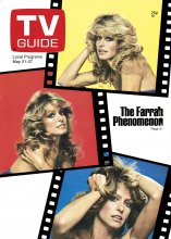 TV Guide cover - Farrah Fawcett - May 21, 1977