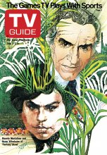 TV Guide cover - Ricardo Montalban, Herve Villechaize - July 1, 1978