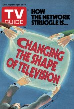 TV Guide cover - Changing the Shape of Television - April 22, 1978