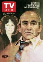 TV Guide cover - Ed Asner, Linda Kelsey - December 9, 1978