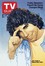 TV Guide cover - John Travolta - November 4, 1978
