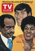 TV Guide cover - Paul Benedict, Sherman Hemsley, Isabel Sanford - August 5, 1978