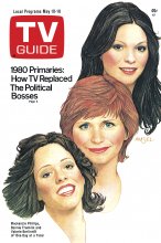 TV Guide cover - Valerie Bertinelli, Bonnie Franklin, Mackenzie Phillips - May 10, 1980