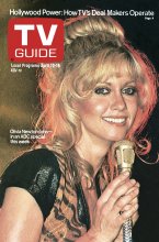 TV Guide cover - Olivia Newton-John - April 12, 1980