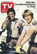 TV Guide cover - Erik Estrada, Larry Wilcox - January 12, 1980