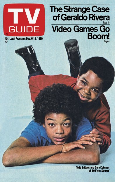 TV Guide cover - Todd Bridges, Gary Coleman - December 6, 1980