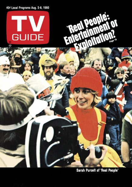 TV Guide cover - Sarah Purcell - August 2, 1980
