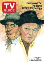 TV Guide cover - Martin Balsam, Carroll O'Connor - March 29, 1980