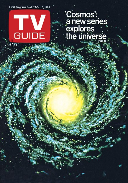 TV Guide cover - "Cosmos": A new series explores the universe - September 27, 1980
