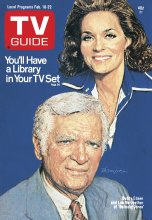TV Guide cover - Buddy Ebsen, Lee Meriwether - February 16, 1980