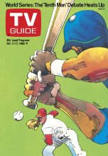 TV Guide cover - World Series: The 'Tenth Man' Debate Heats Up - October 11, 1980