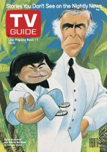 TV Guide cover - Ricardo Montalban, Herve Villechaize - March 1, 1980