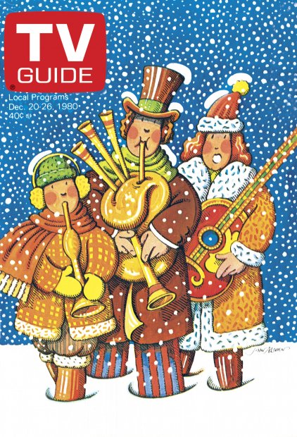 TV Guide cover - Merry Christmas - December 20, 1980