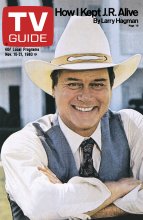 TV Guide cover - Larry Hagman - November 15, 1980