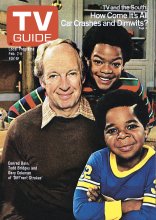 TV Guide cover - Conrad Bain, Todd Bridges, Gary Coleman - February 2, 1980