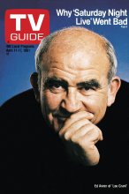 TV Guide cover - Ed Asner - April 11, 1981