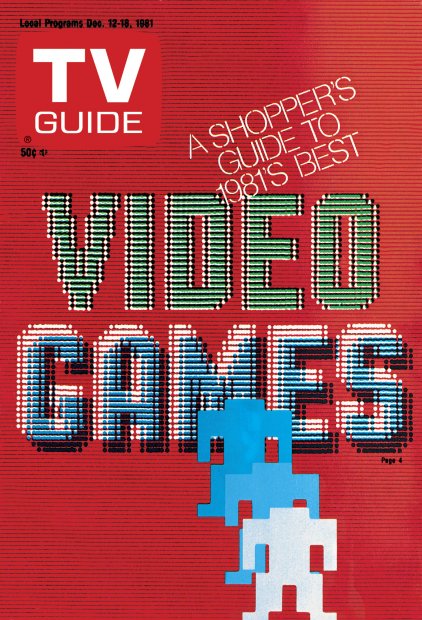 TV Guide cover - Video Games - December 12, 1981