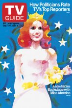 TV Guide cover - Backstage with Miss America - September 5, 1981