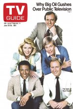 TV Guide cover - Byron Allen, John Barbour, Sarah Purcell, Bill Rafferty, Skip Stephenson - June 20, 1981