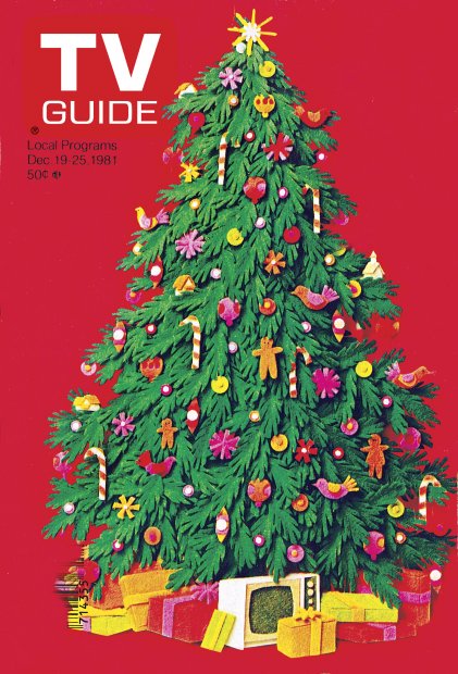 TV Guide cover - Merry Christmas - December 19, 1981