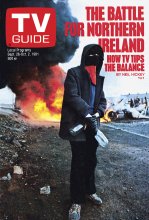 TV Guide cover - The Battle for Northern Ireland - September 26, 1981