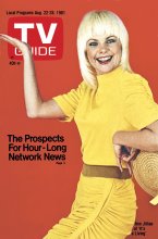 TV Guide cover - Ann Jillian - August 22, 1981