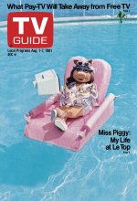 TV Guide cover - Miss Piggy - August 1, 1981