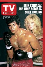 TV Guide cover - Erik Estrada, Morgan Fairchild - October 16, 1982