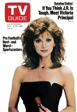 TV Guide cover - Victoria Principal - September 18, 1982