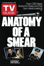 TV Guide cover - George Crile, Mike Wallace, William Westmoreland - May 29, 1982