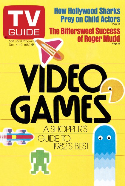 TV Guide cover - Video Games - December 4, 1982