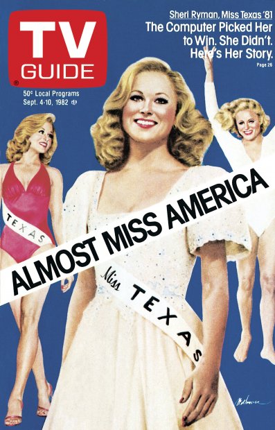 TV Guide cover - Sheri Ryman - September 4, 1982
