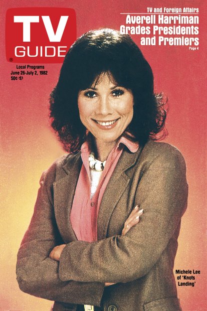 TV Guide cover - Michele Lee - June 26, 1982