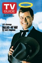 TV Guide cover - Larry Hagman - March 27, 1982