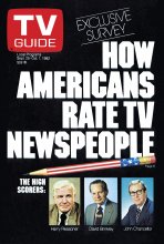 TV Guide cover - David Brinkley, John Chancellor, Harry Reasoner - September 25, 1982