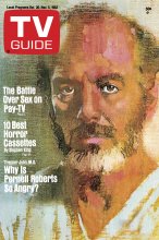 TV Guide cover - Pernell Roberts - October 30, 1982