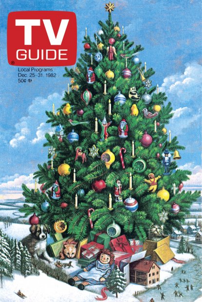 TV Guide cover - Merry Christmas - December 25, 1982