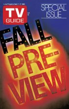 TV Guide cover - Fall Preview - September 11, 1982