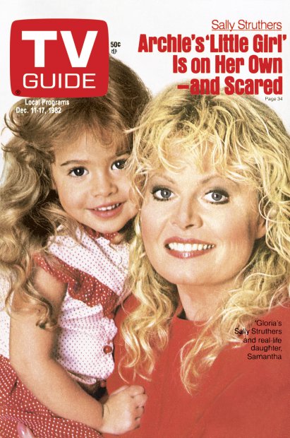TV Guide cover - Samantha Struthers, Sally Struthers - December 11, 1982