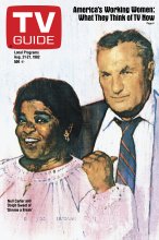 TV Guide cover - Nell Carter, Dolph Sweet - August 21, 1982