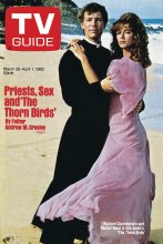TV Guide cover - Richard Chamberlain, Rachel Ward - March 26, 1983