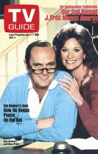 TV Guide cover - Mary Frann, Bob Newhart - January 1, 1983
