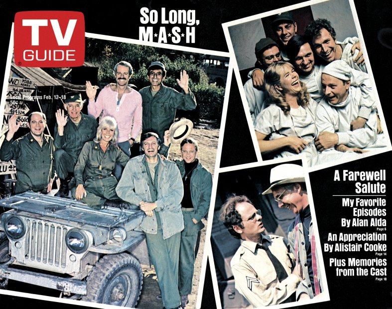 TV Guide cover - So Long, M*A*S*H - February 12, 1983
