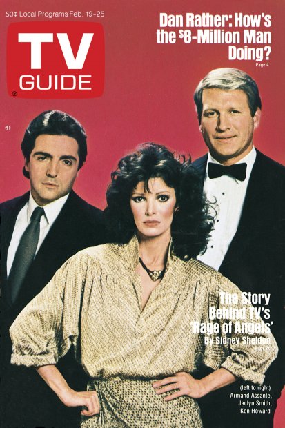 TV Guide cover - Armand Assante, Ken Howard, Jaclyn Smith - February 19, 1983